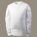 Gildan 6.1 oz Ultra Cotton Long-Sleeve Pocket T-Shirt
